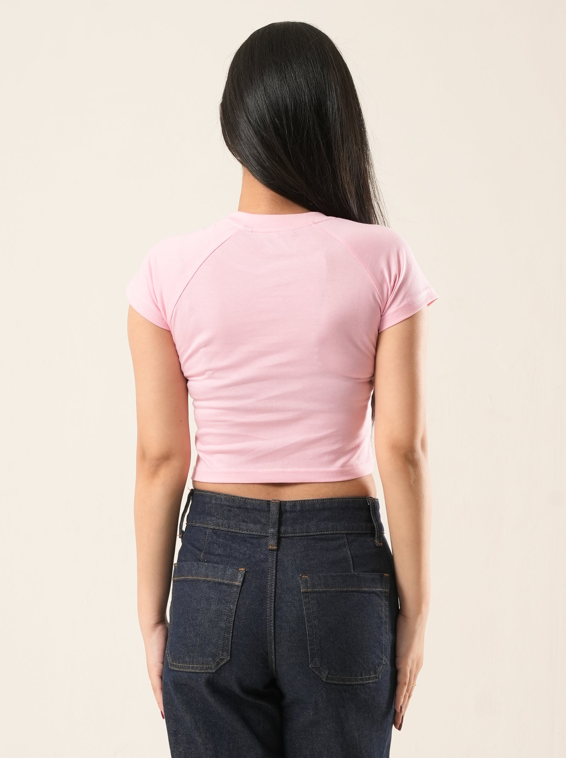Pink Bow Graphic T-Shirt