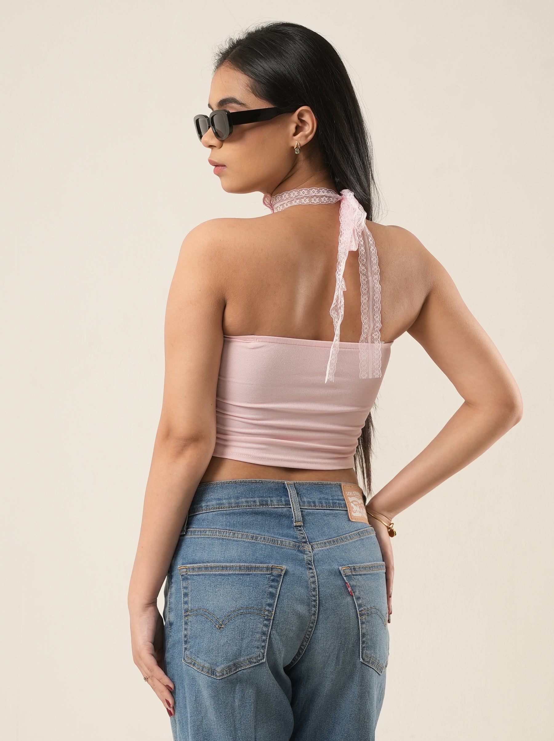 Butterfly Corset Top with Choker