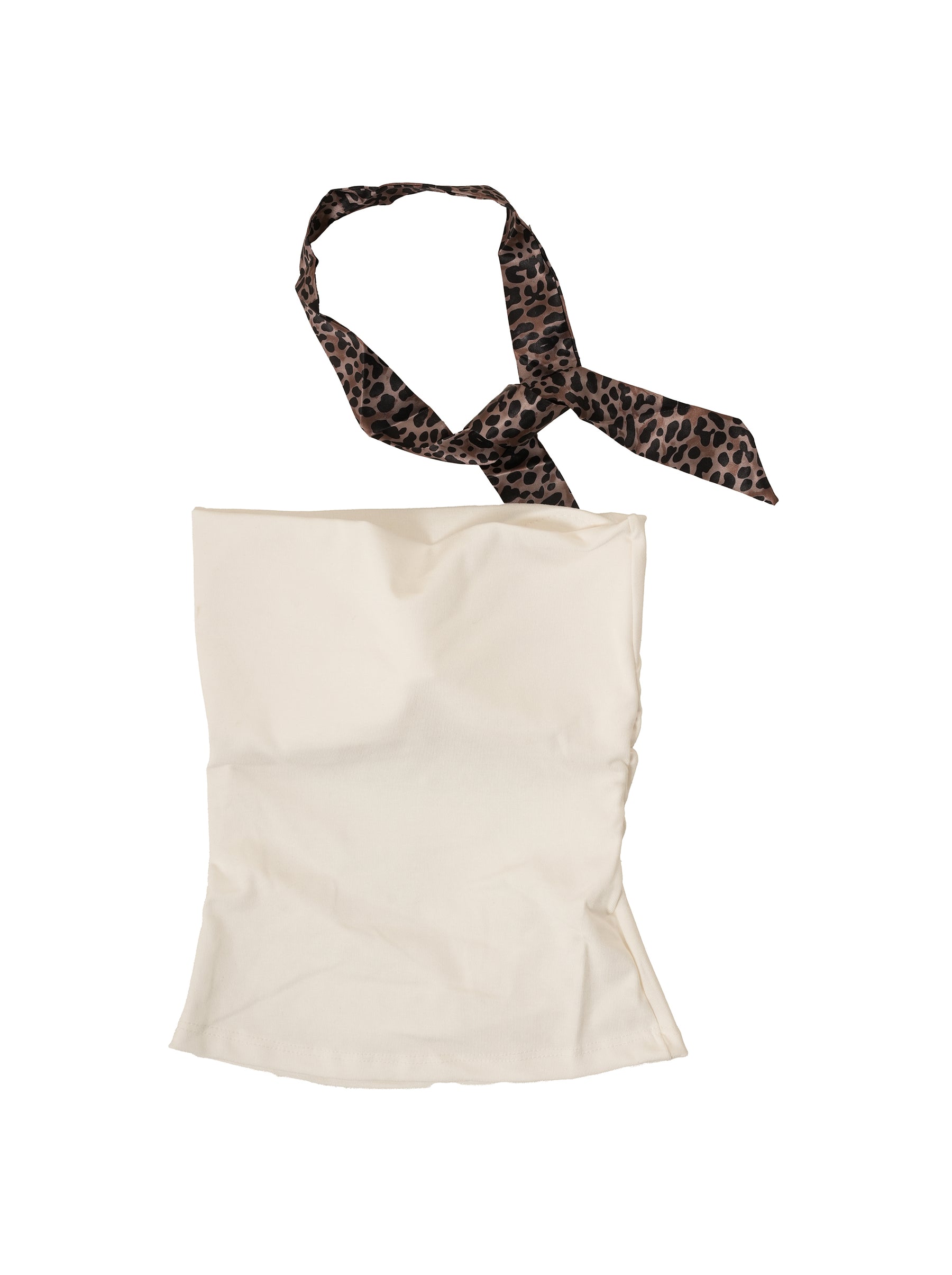 Safari Chic Bow Detail Top