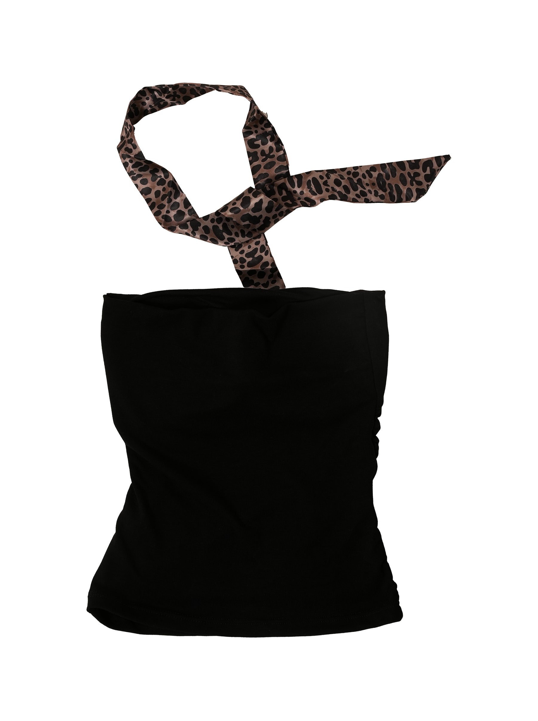 Safari Chic Bow Detail Top