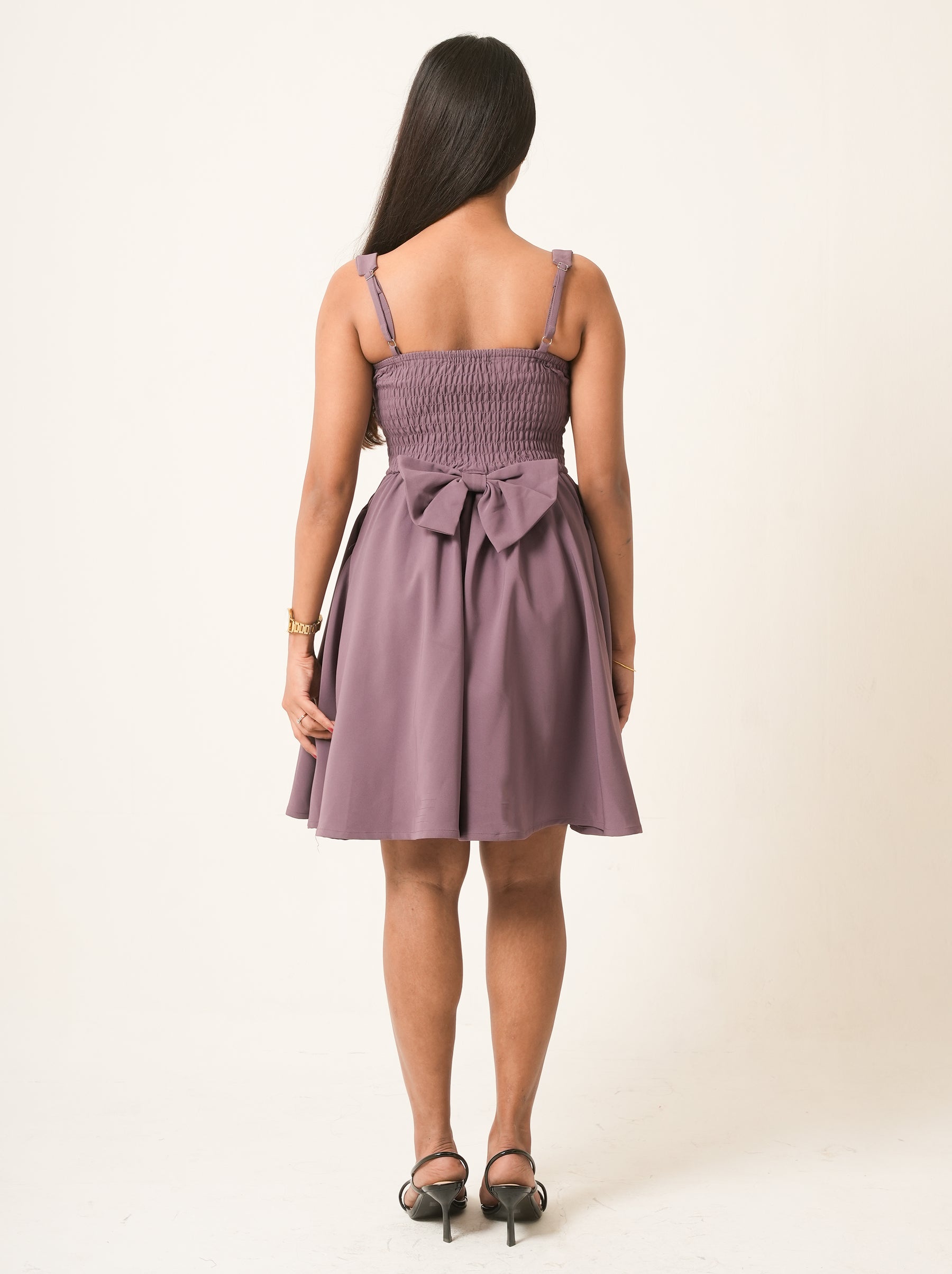 Lilac Bloom Statement Dress
