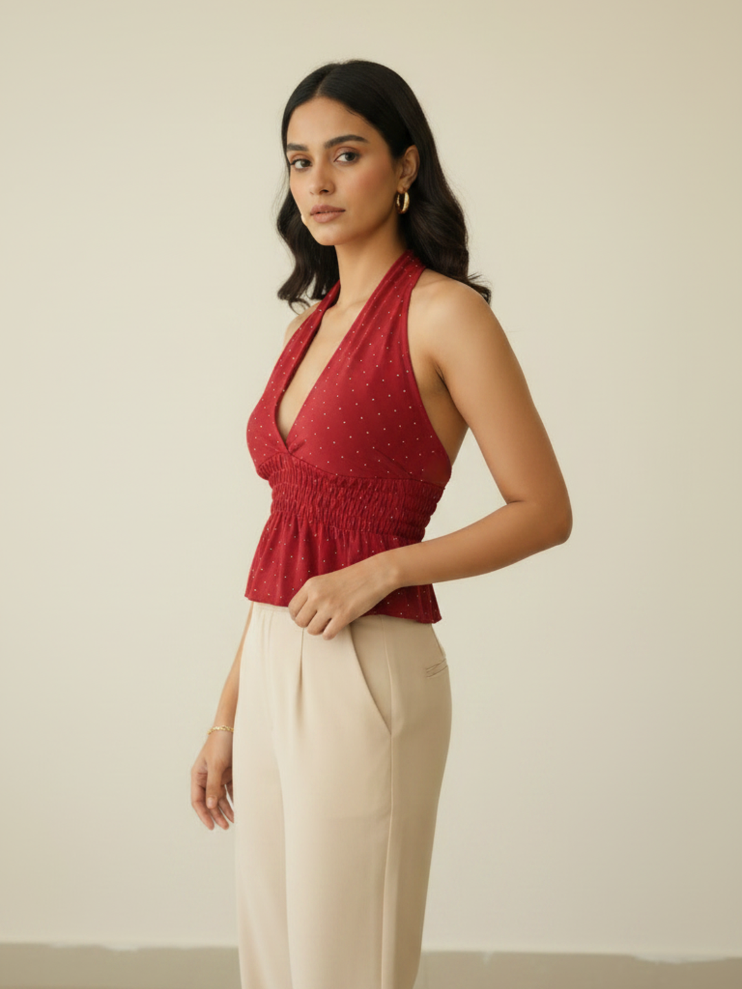 Cherry Crush Halter Top