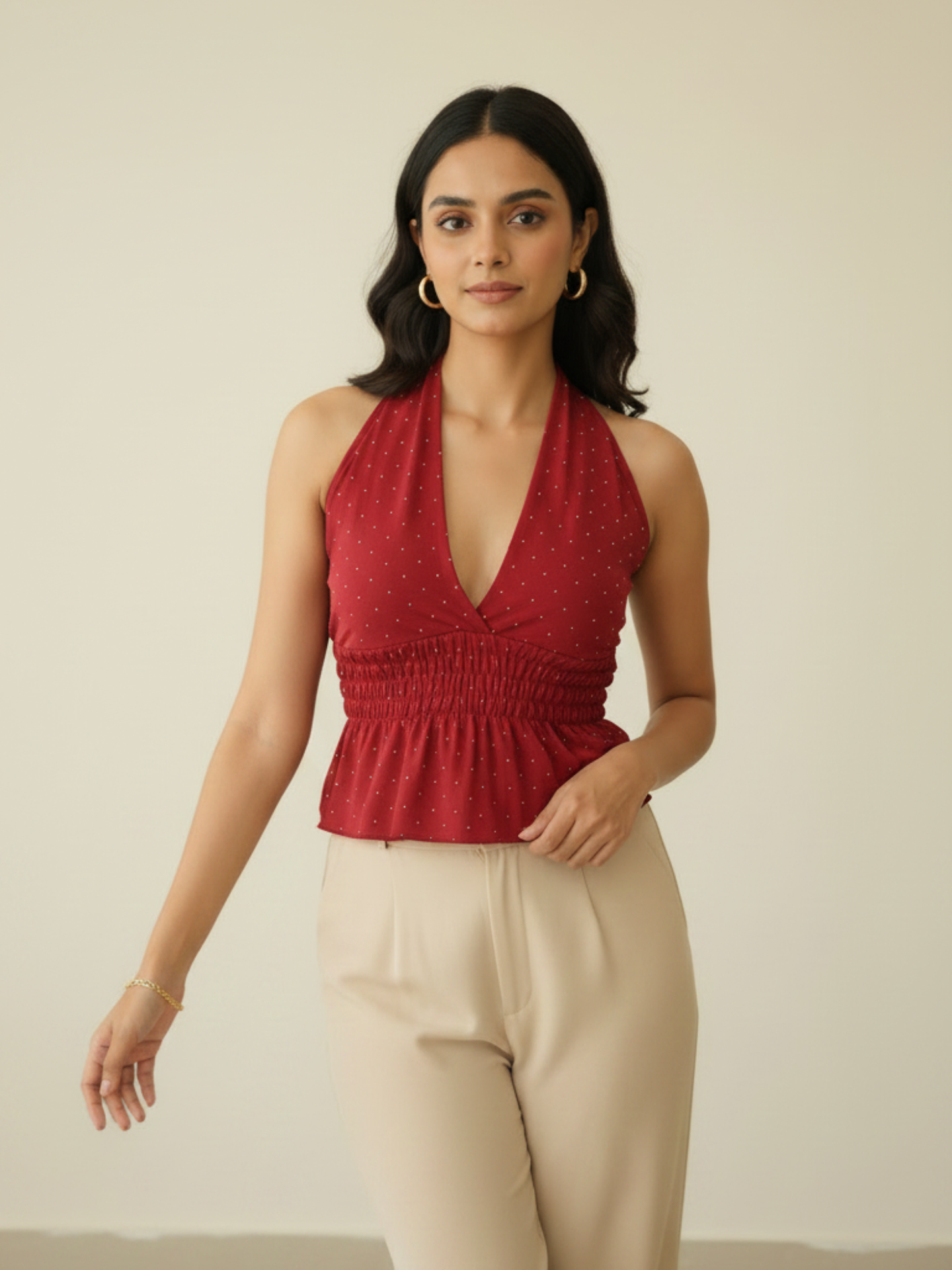 Cherry Crush Halter Top