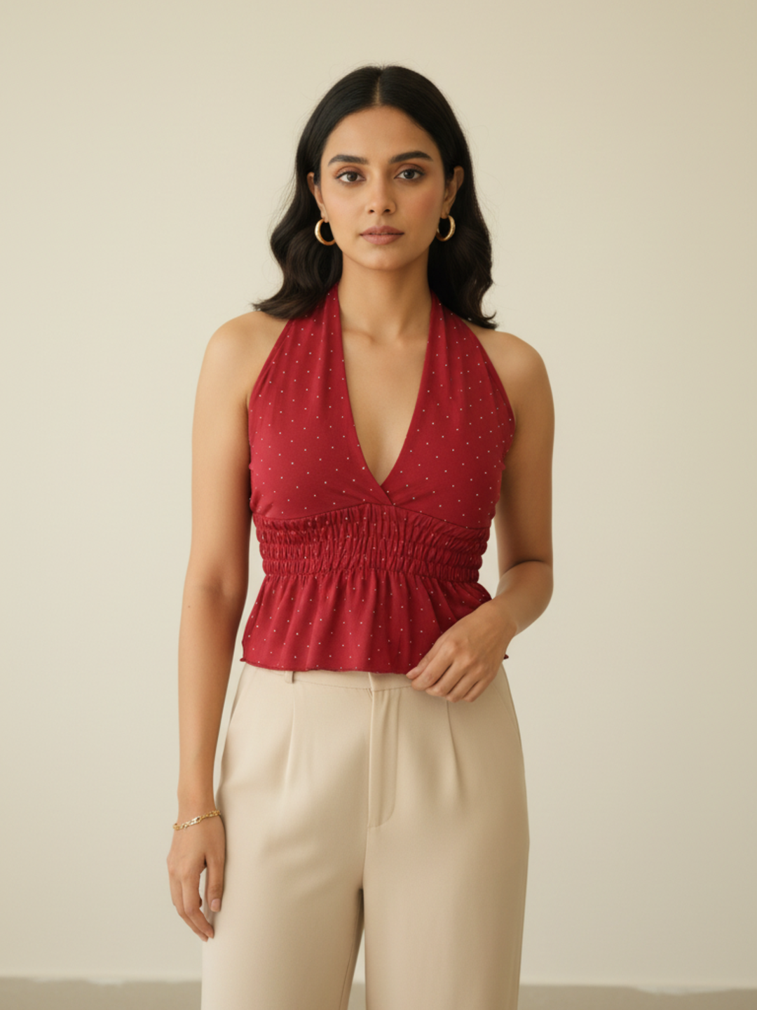 Cherry Crush Halter Top