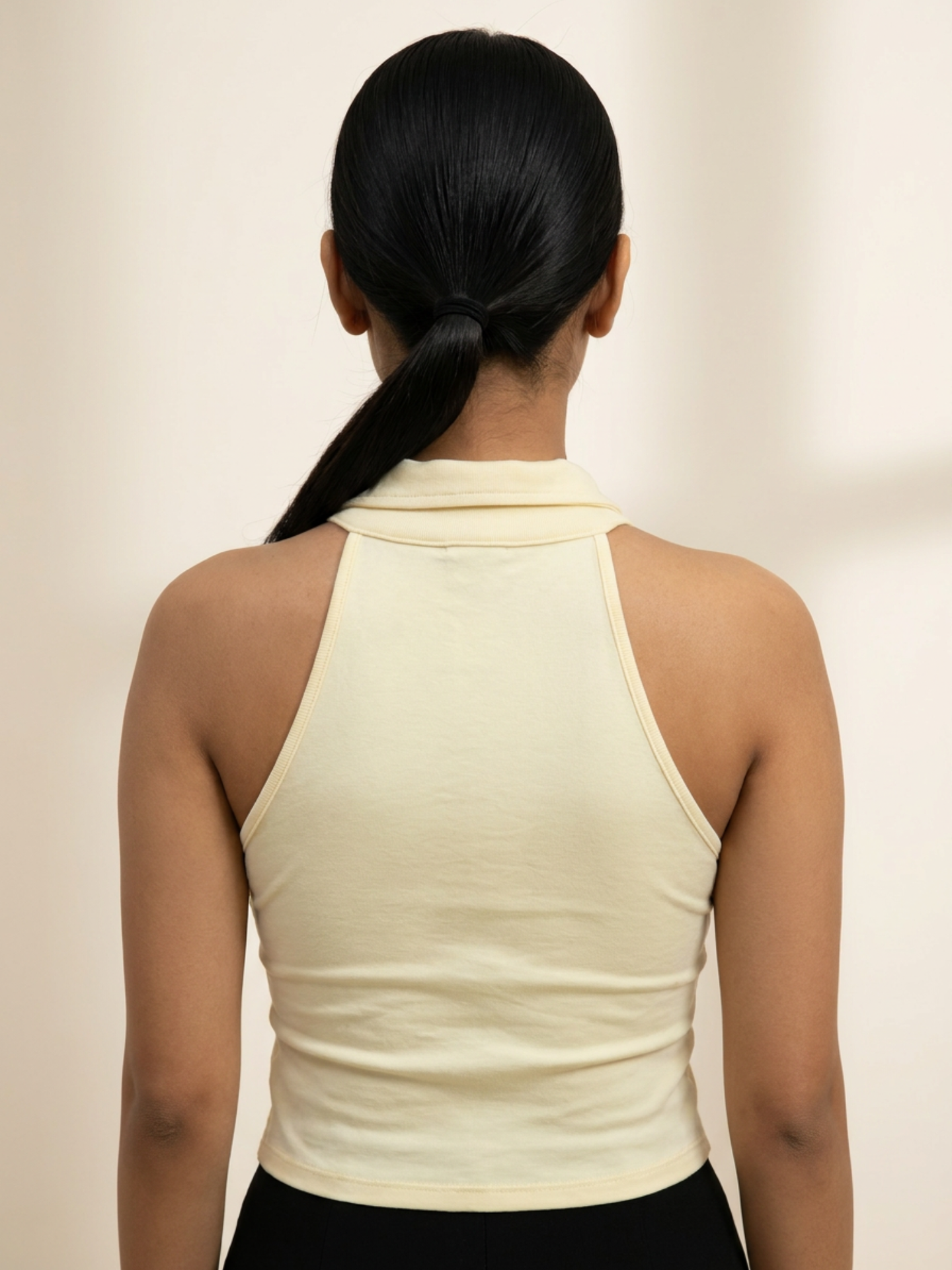 CEO Crush Tie Halter Top