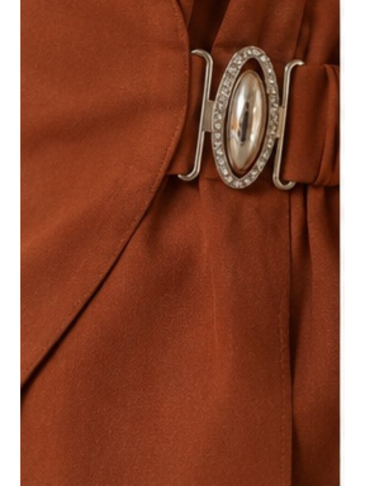 Rust Aura Wrap Co-Ord Set